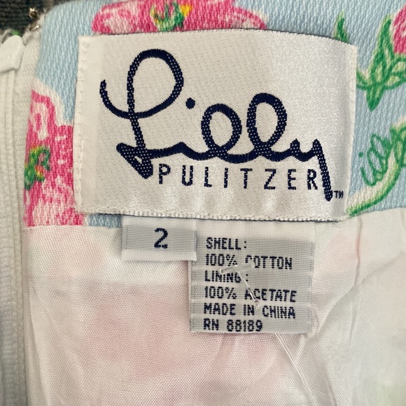 Lilly Pulitzer Skirts Lilly Pulitzer Garden Party Rose And Gingham